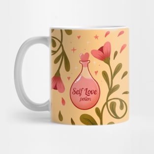 Self Love potion illustration Mug